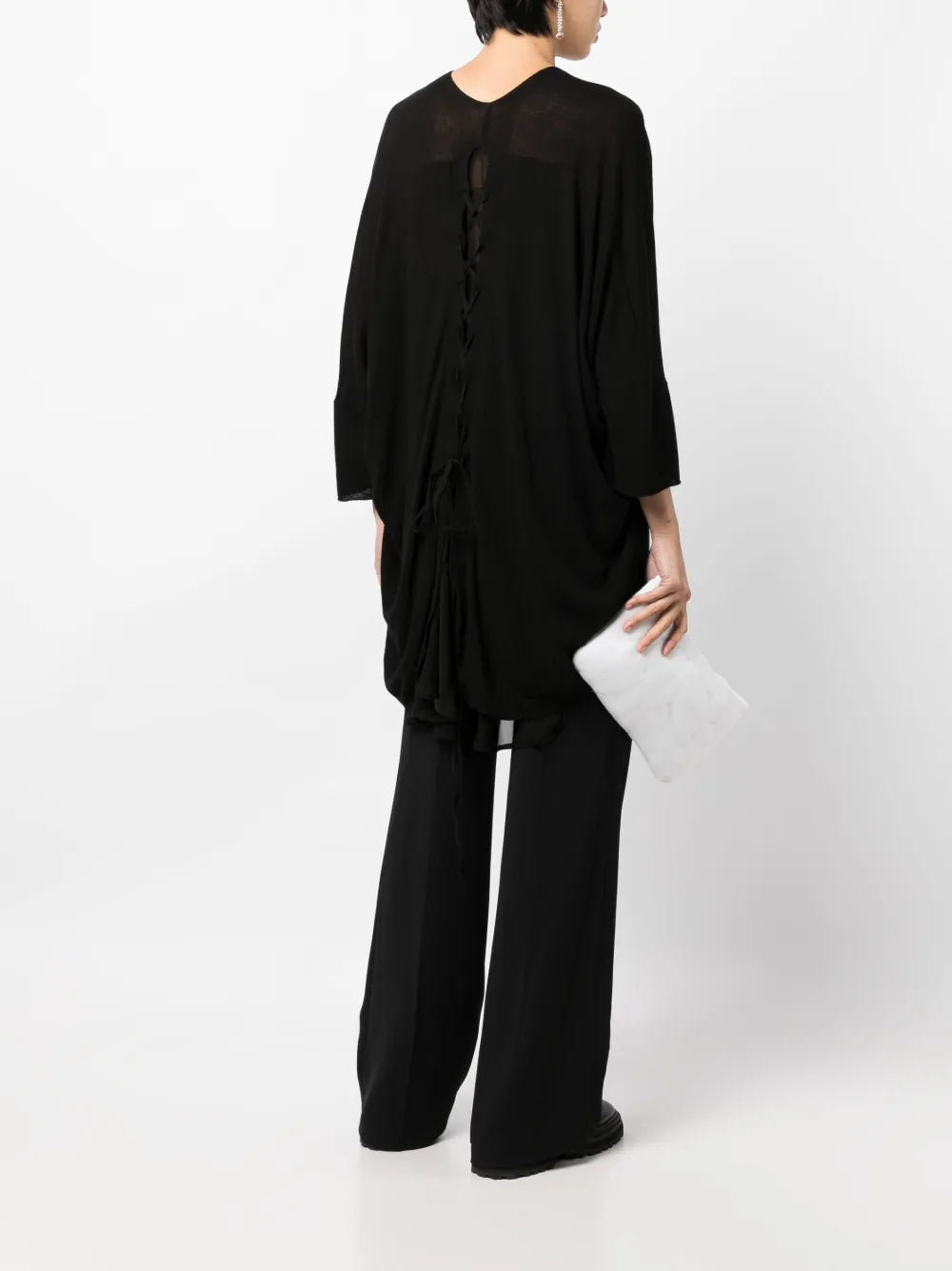 Semi-Sheer Cotton Tunic