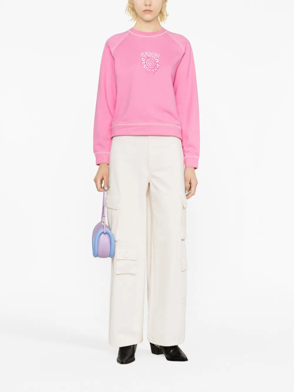 Logo-Print Cotton Sweatshirt