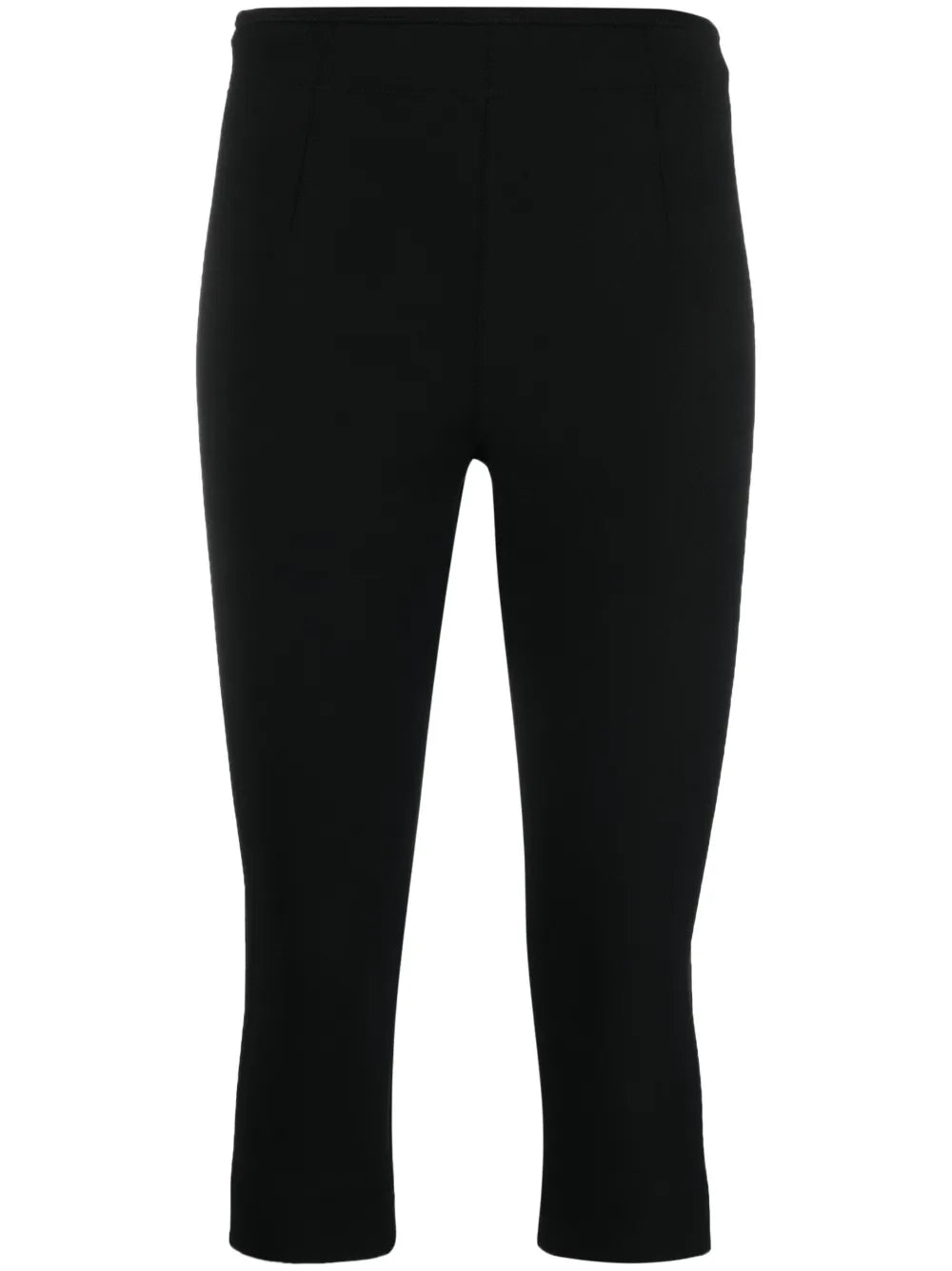 Cropped Crepe Leggings