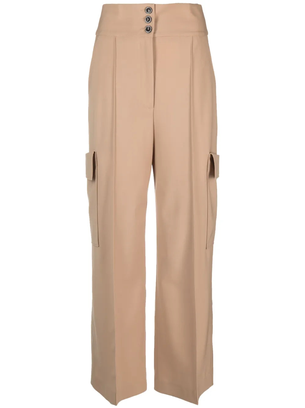 High-Waisted Cargo Pants