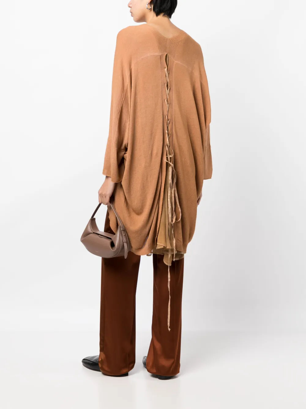 V-Neck Knitted Blouse
