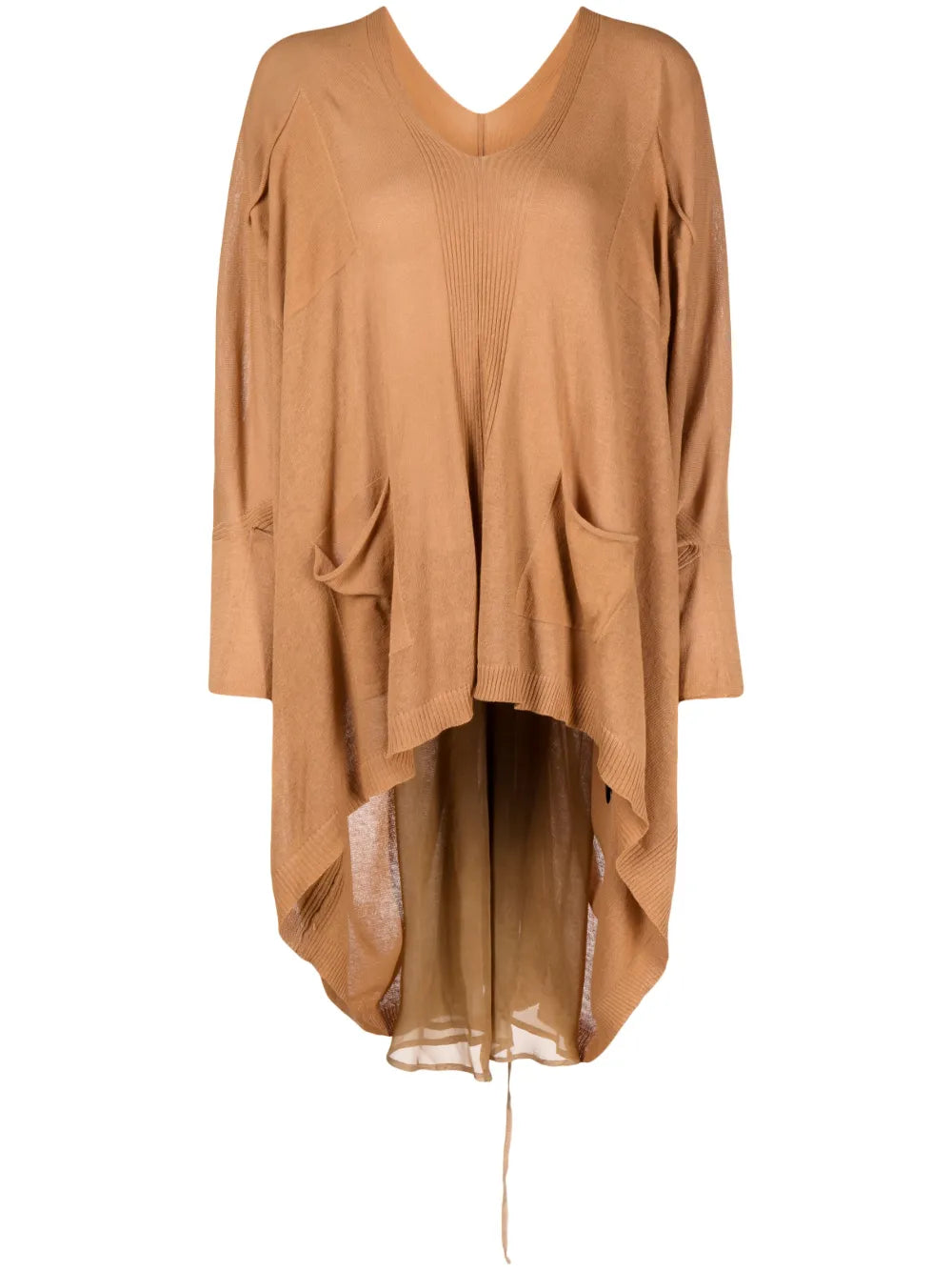 V-Neck Knitted Blouse