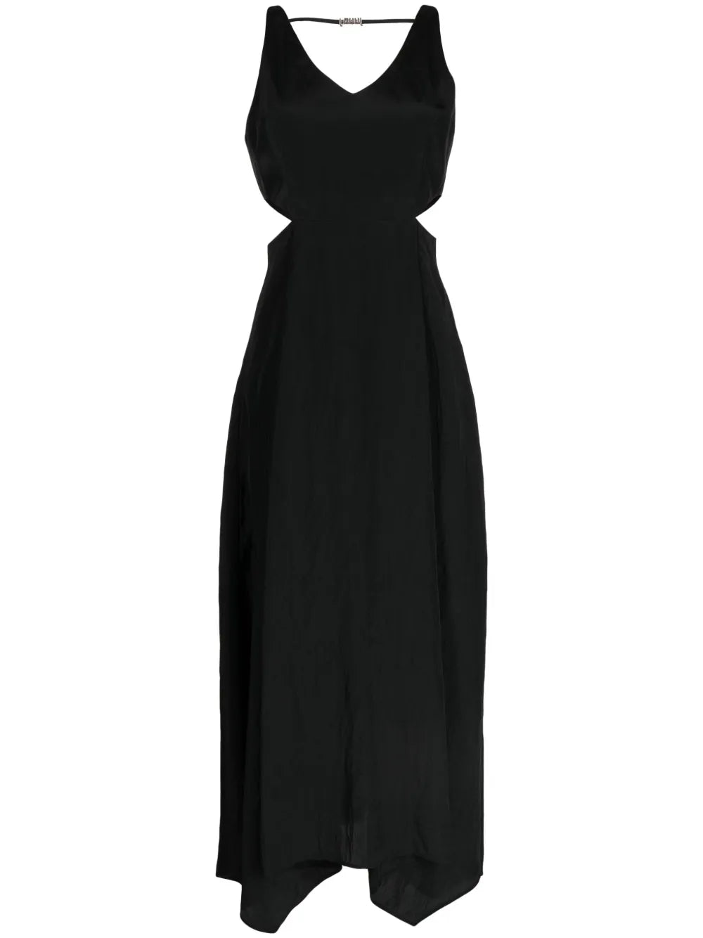 Open-Side V-Neck Dress