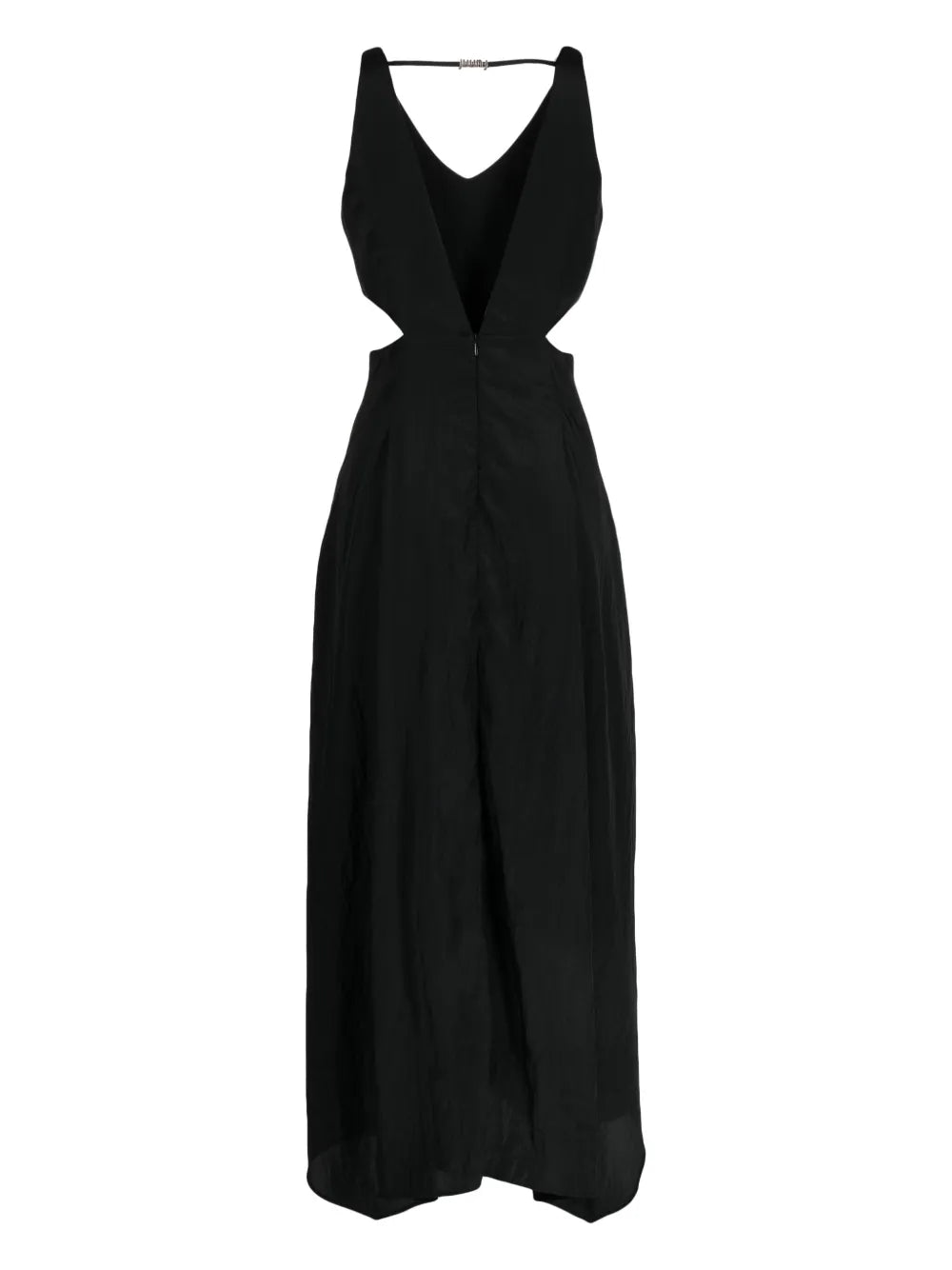 Open-Side V-Neck Dress