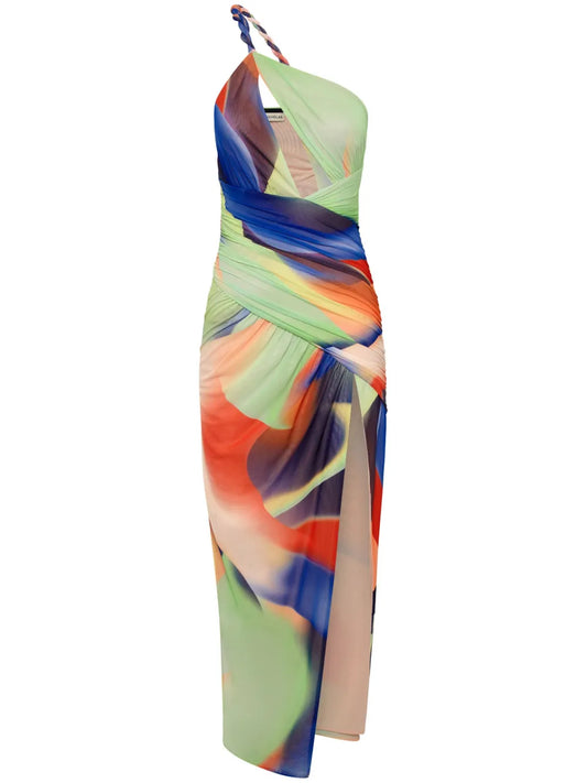 Drue Graphic-Print Dress
