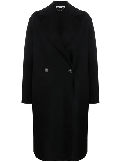Double-Breasted Wool Coat