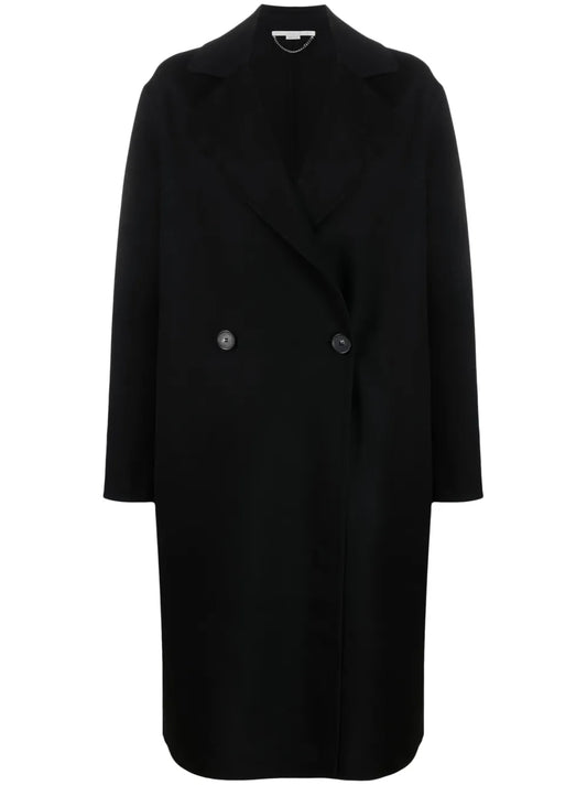 Double-Breasted Wool Coat