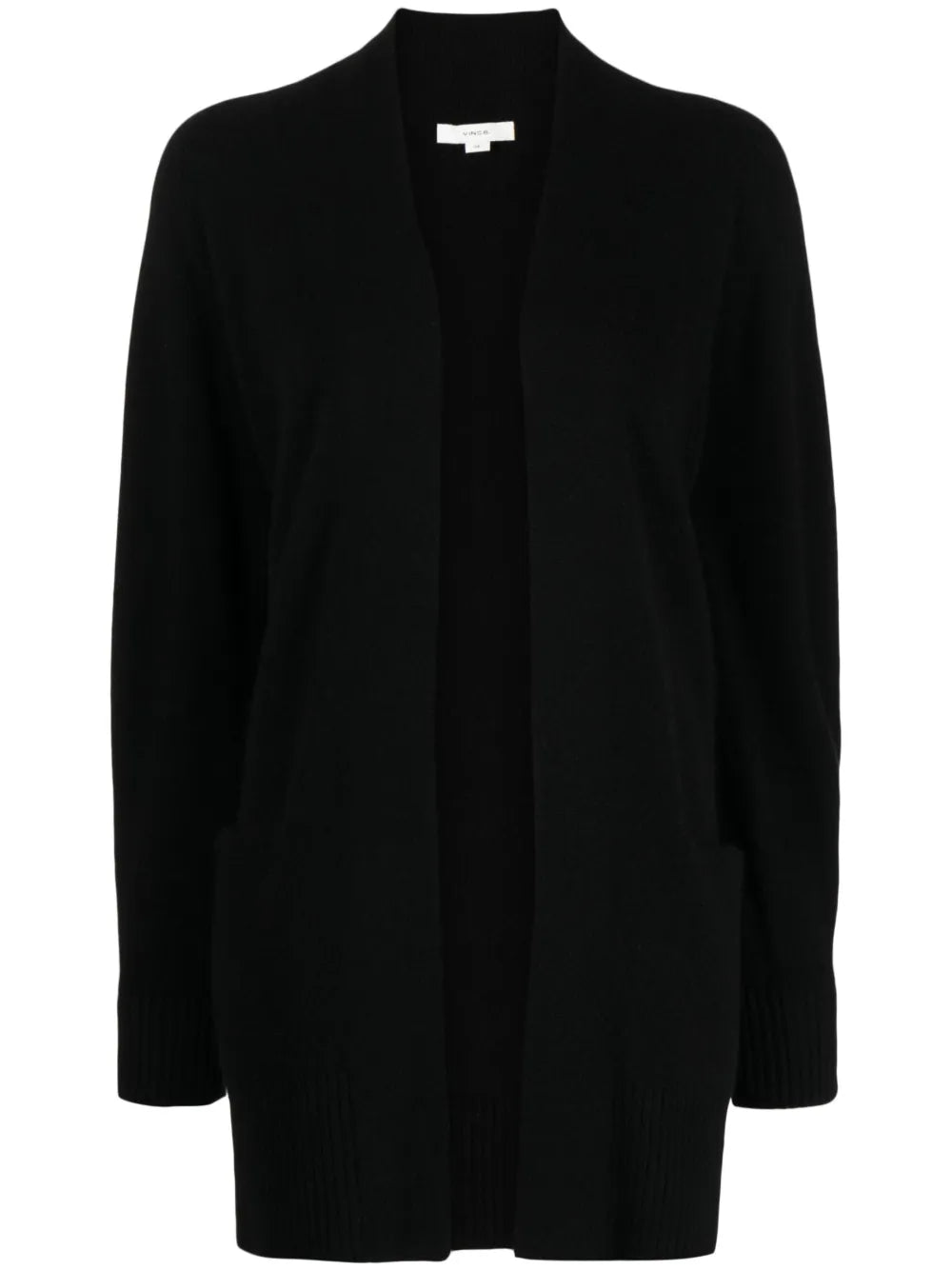 Open-Front Cashmere Cardi-Coat