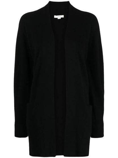 Open-Front Cashmere Cardi-Coat