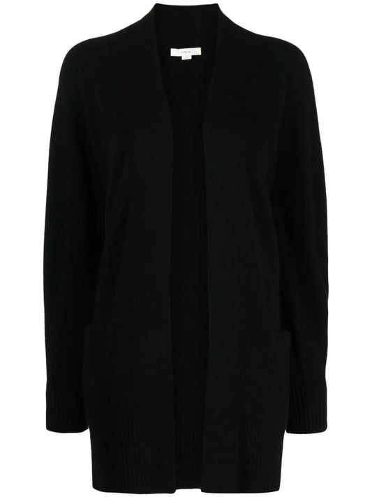 Open-Front Cashmere Cardi-Coat