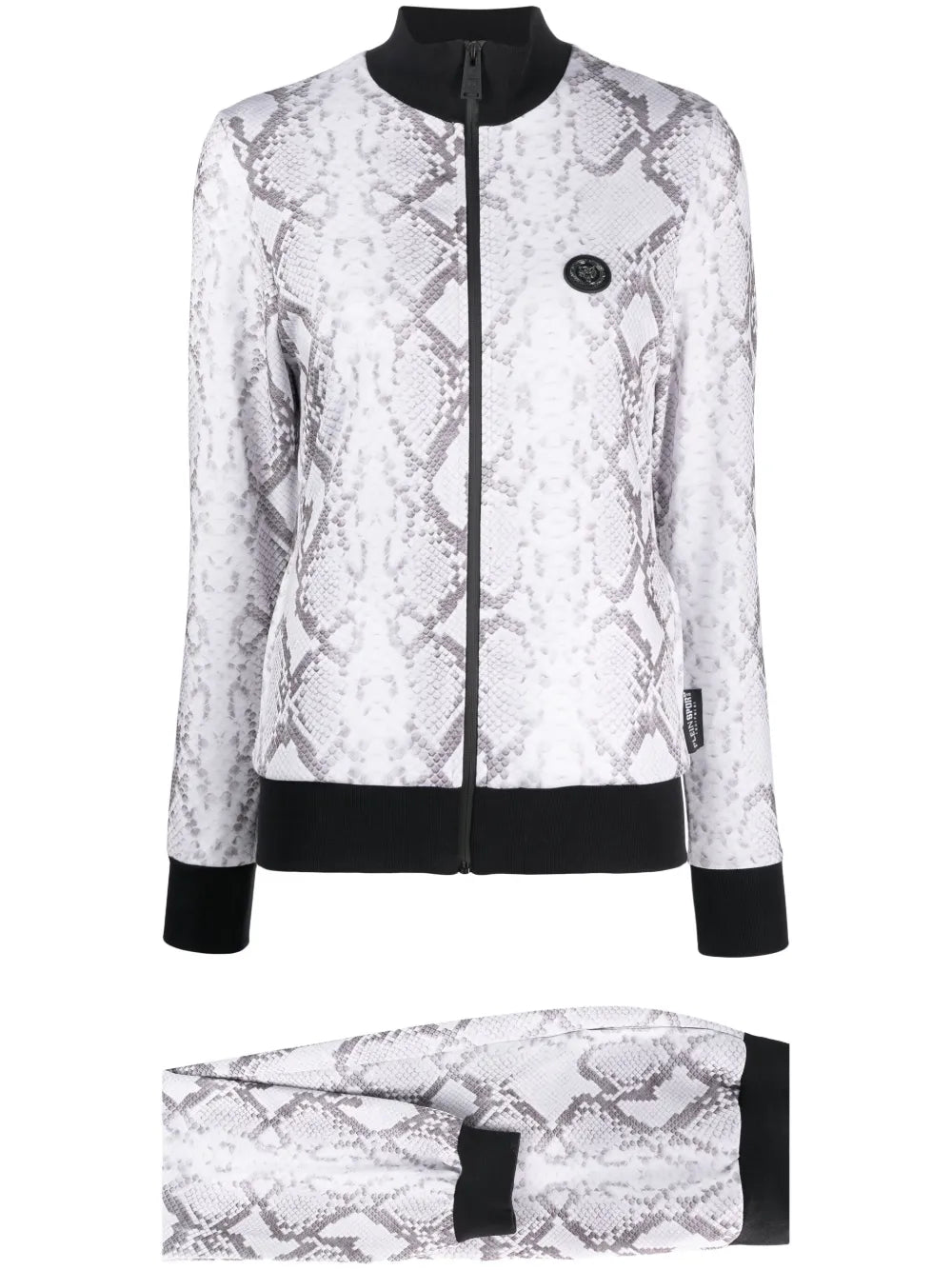 Piton-Print Tracksuit Set
