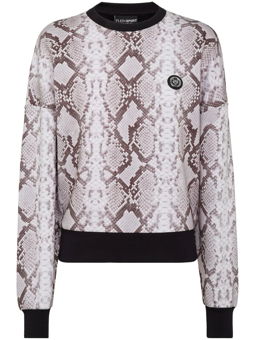 Python-Print Long-Sleeved Sweatshirt