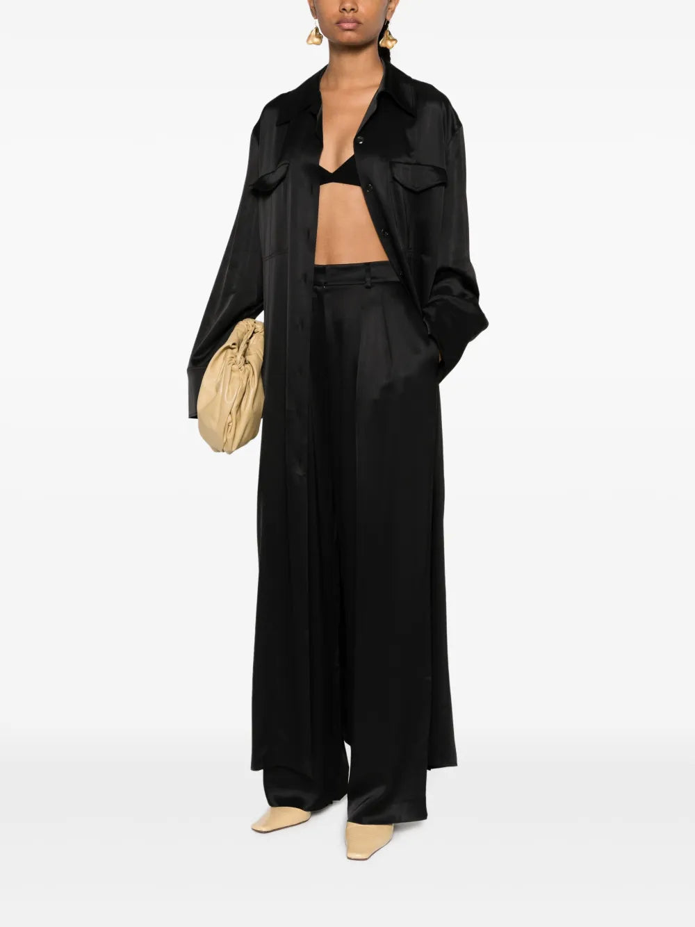 Straight-Leg Trousers