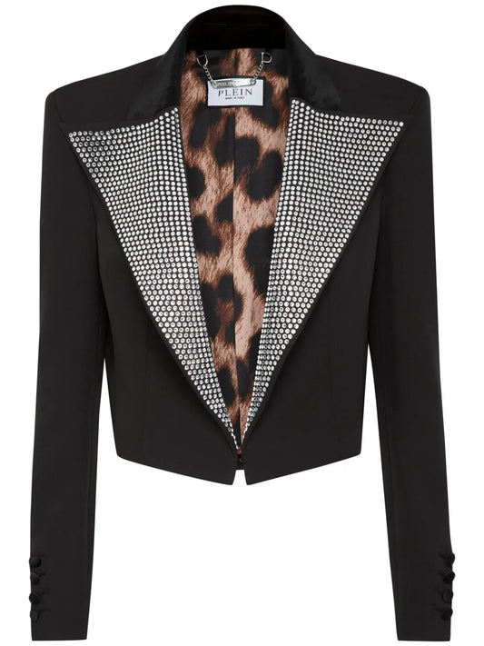Cady Crystal-Embellished Blazer