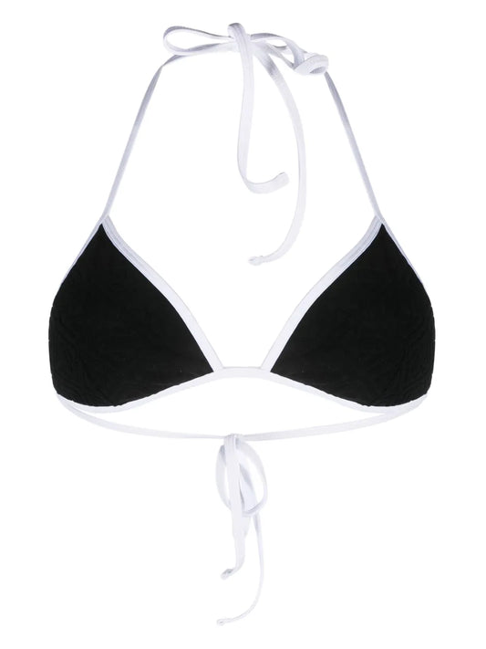 Monogram Jersey Bikini Top