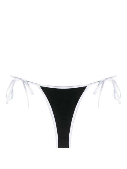Monogram Side-Tie Bikini Bottoms
