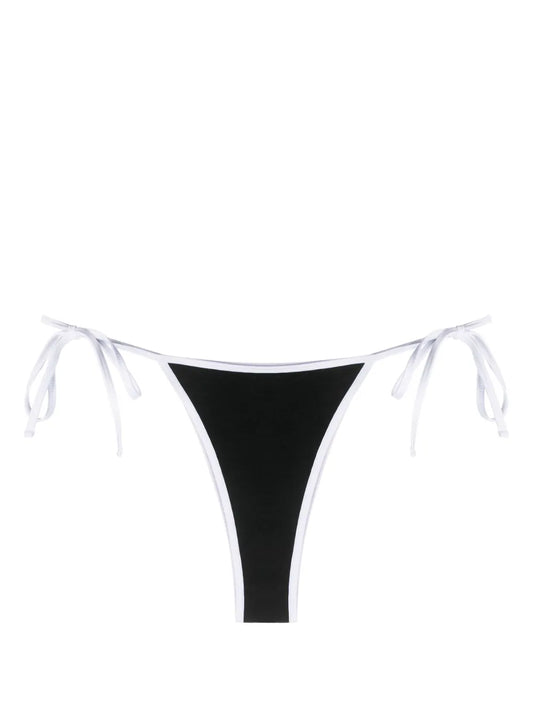 Monogram Side-Tie Bikini Bottoms