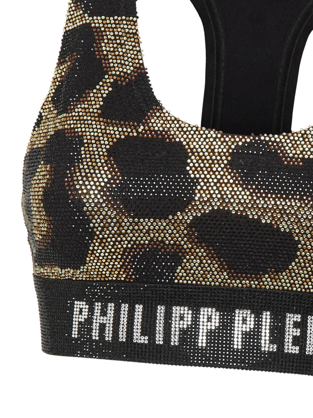 Leopard-Print Cropped Top