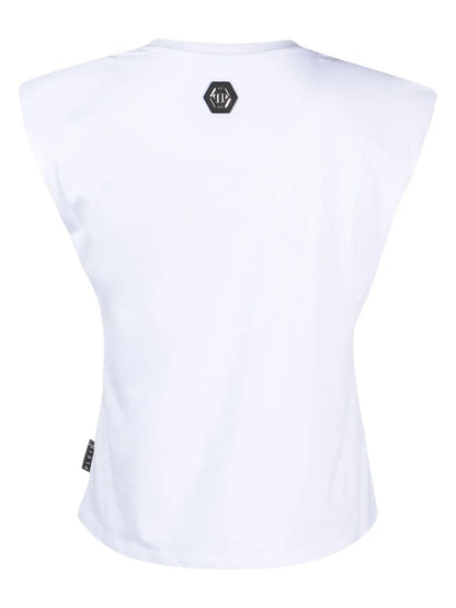 Logo-Embellished Cotton Tank Top