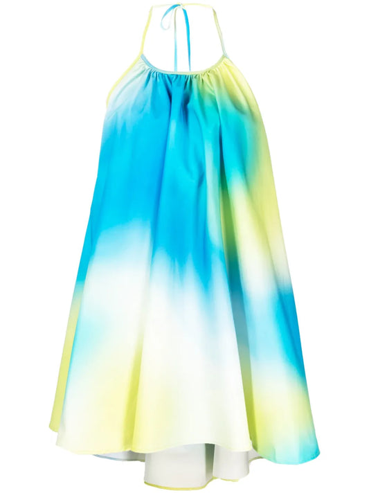 Georgia Tie-Dye Flared Minidress