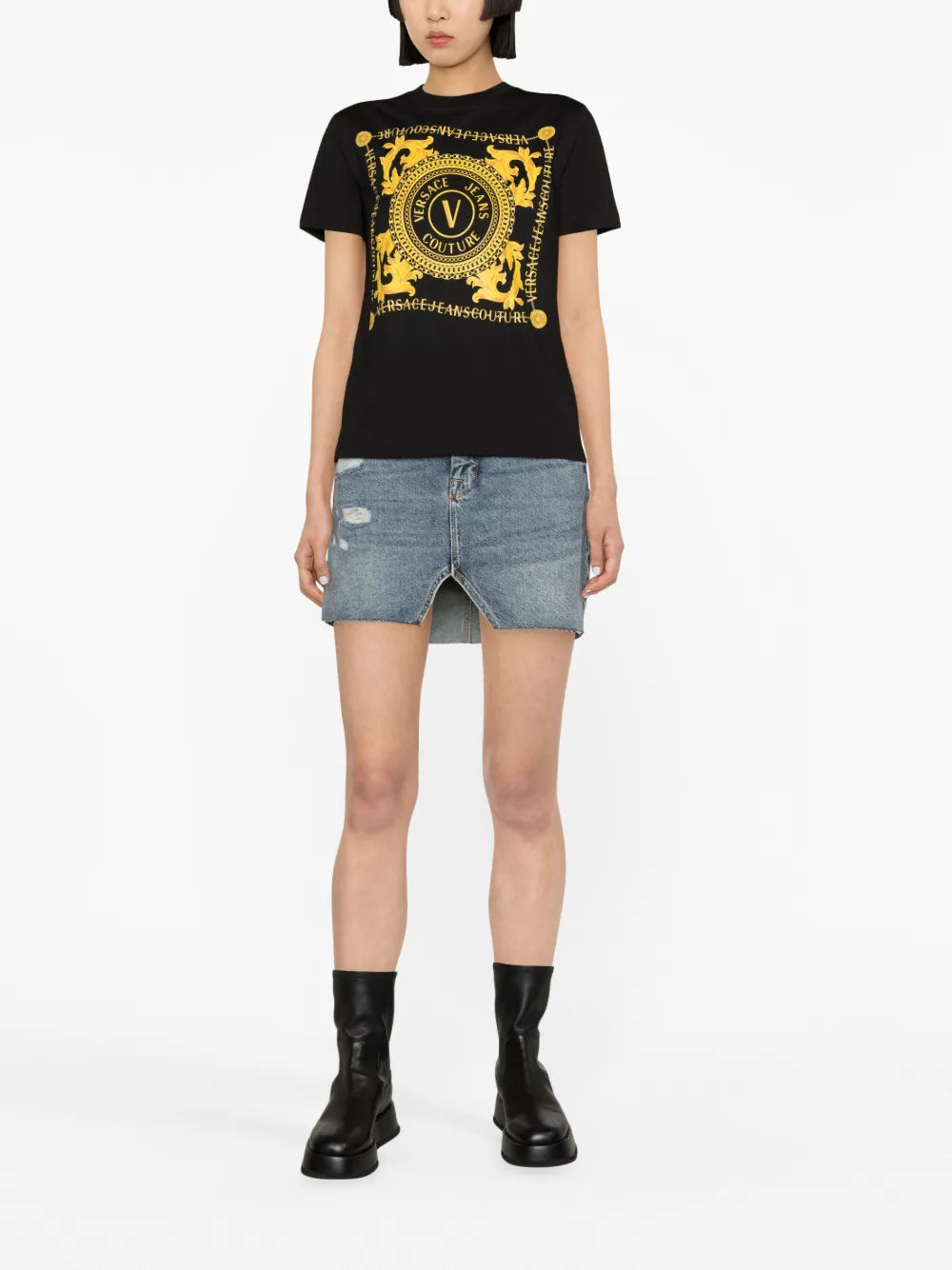 Logo Couture Print T-Shirt