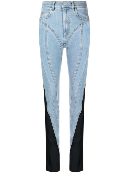 Spiral Skinny Jeans