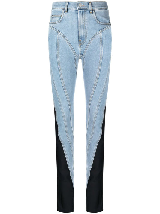 Spiral Skinny Jeans