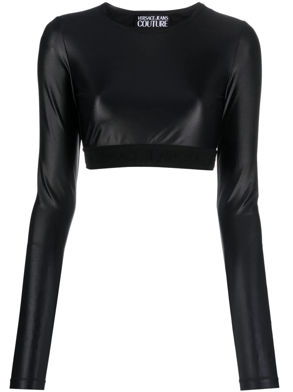 Logo-Underband Crop Top