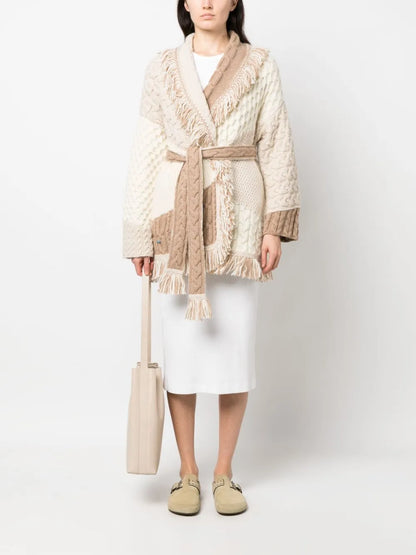 Talking Glacier Wool Cardigan