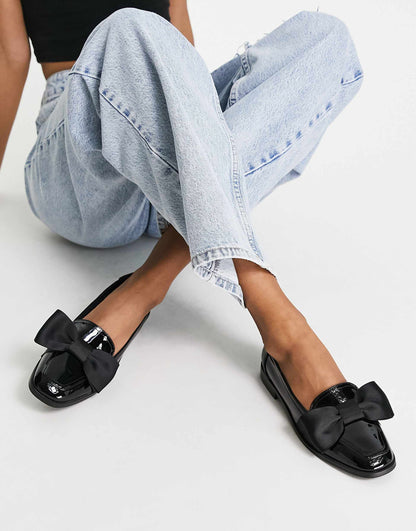 Mentor Bow Loafer Flat Shoes