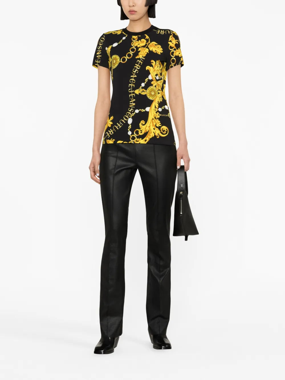 Logo Couture-Print T-Shirt