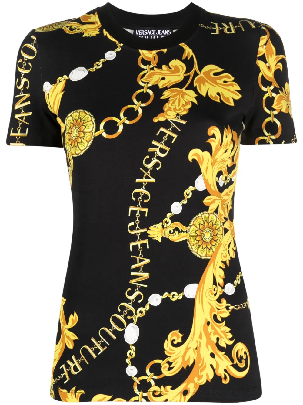 Logo Couture-Print T-Shirt