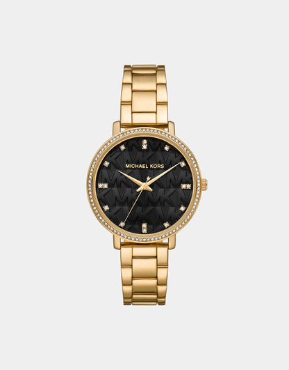 Pyper Womens Bracelet Watch With Logo Dial