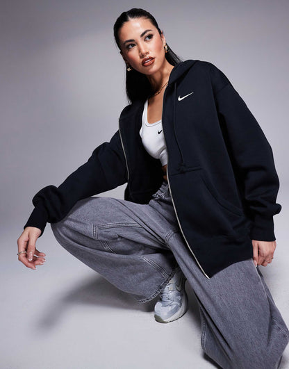 Phoenix Fleece Oversized Full Zip Hoodie