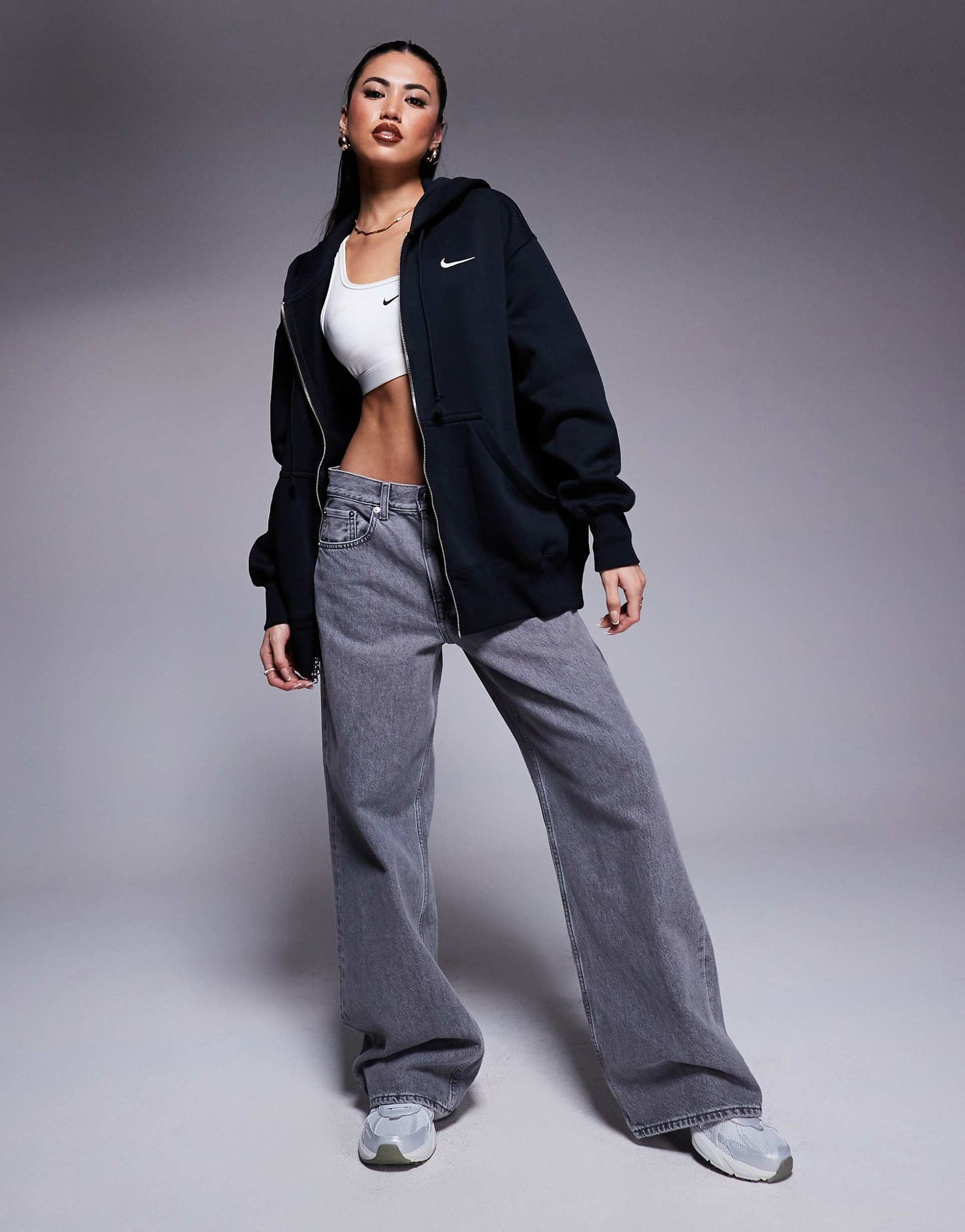 Phoenix Fleece Oversized Full Zip Hoodie