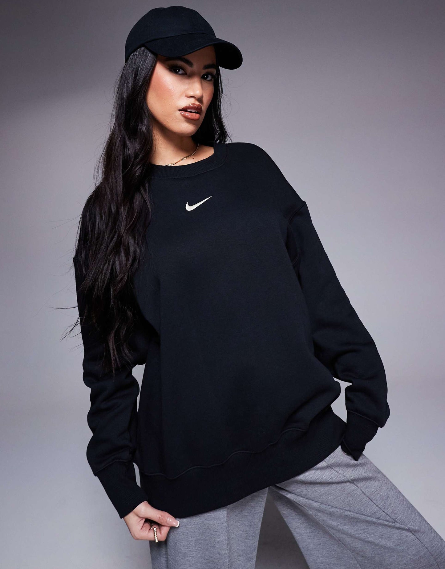 Phoenix Fleece Oversized Crew Sweatshirt