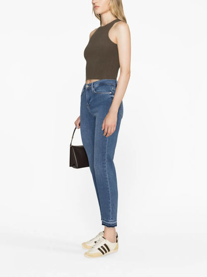 Denim Cotton Trousers