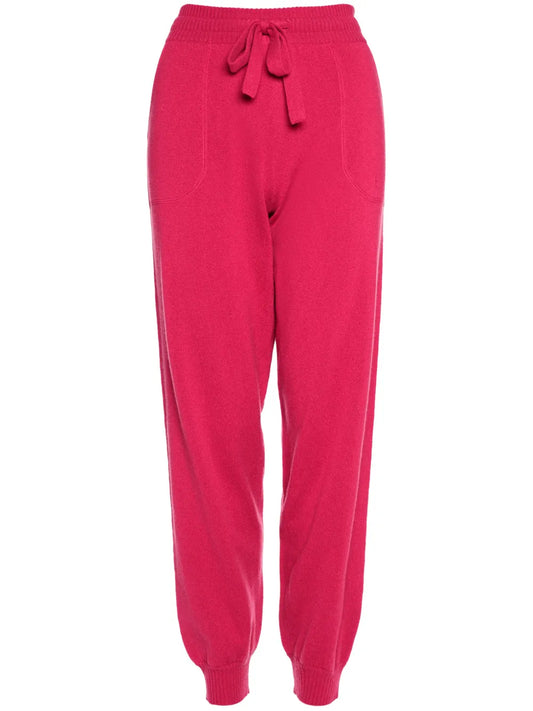 Star Wool-Cashmere Track Pants
