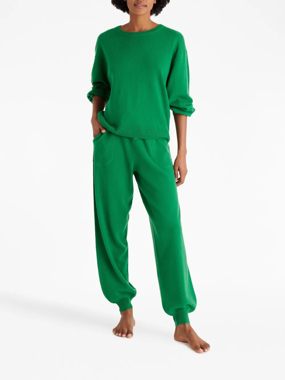 Long-Sleeve Knitted Jumper
