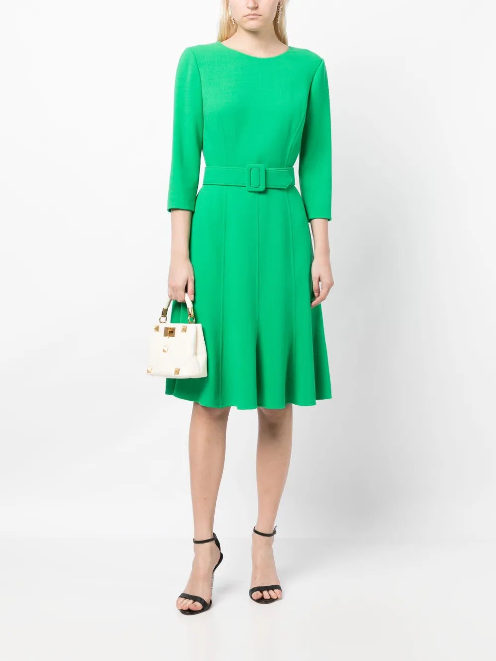 Belted Midi Dress