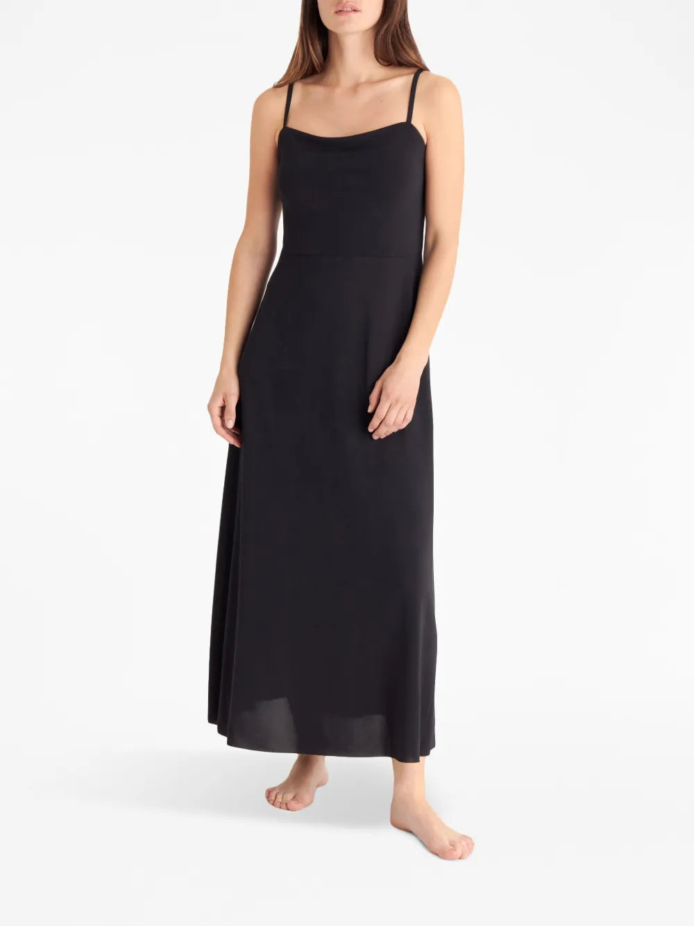 Mila Square-Neck Maxi Dress