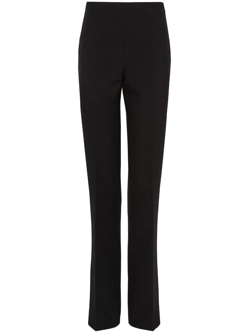 Straight-Leg Wool Trousers