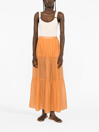 Recife Tiered Voile Skirt