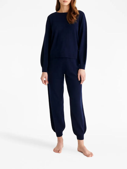 Long-Sleeve Knitted Jumper