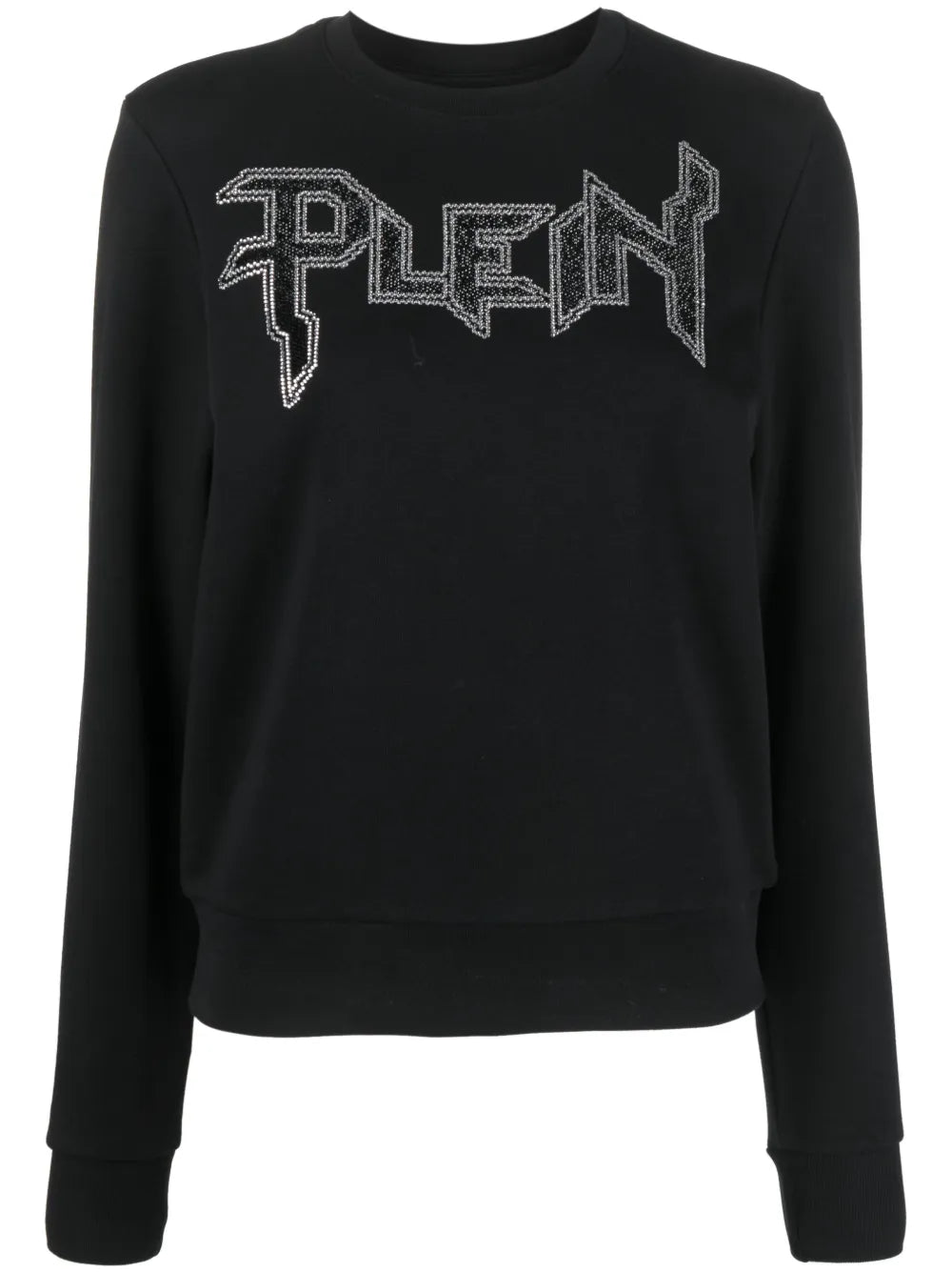 Ls Crystal Logo-Appliqué T-Shirt