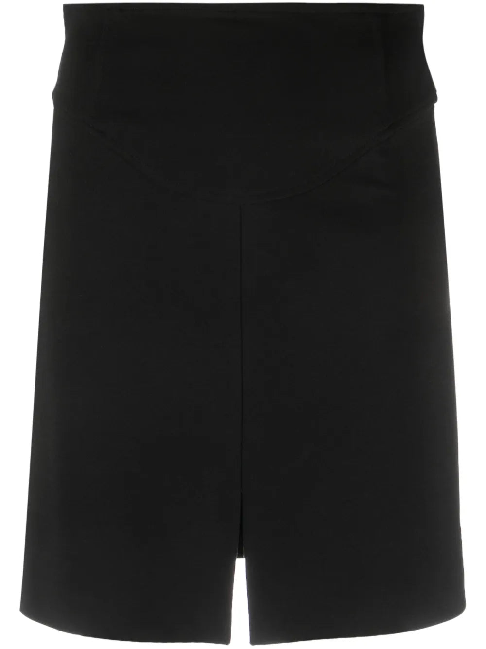 Zip-Up High-Waist Skirt