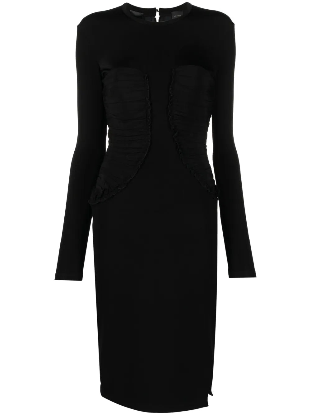 Aramis Gathered Midi Dress