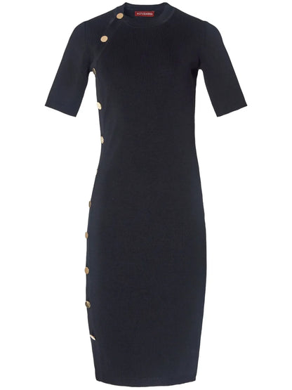 Minamoto Knitted Midi Dress