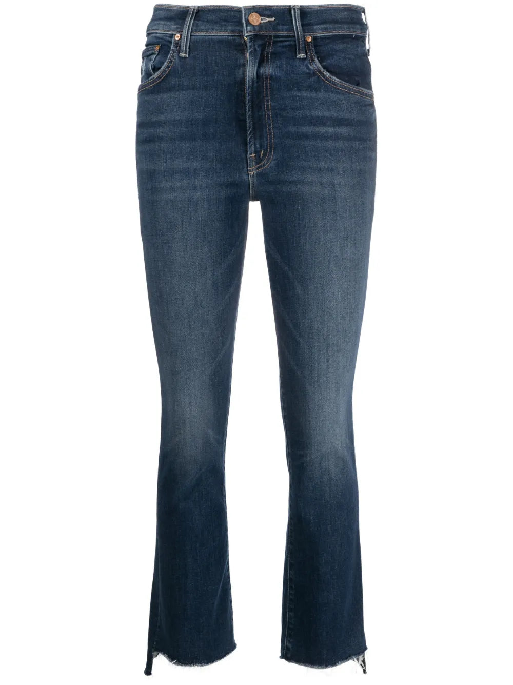 Mid-Rise Cropped Jeans