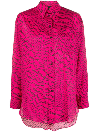 Logo-Print Long-Sleeve Shirt